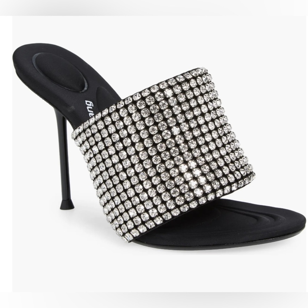 Alexander Wang Women's Sienna Embellished Crystal High Heels Sandals Size 6 NIB